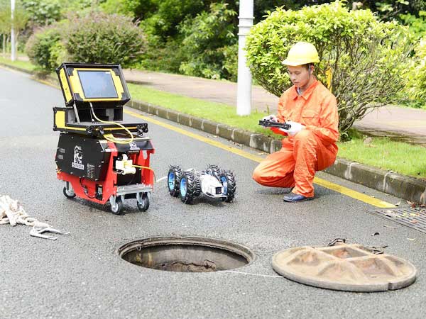 拖市镇管道机器人检测
